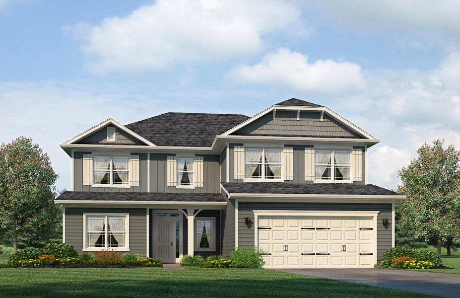 New construction Single-Family house Plan 3119, 121 Mountain Island Drive, Statesville, NC 28677 - photo