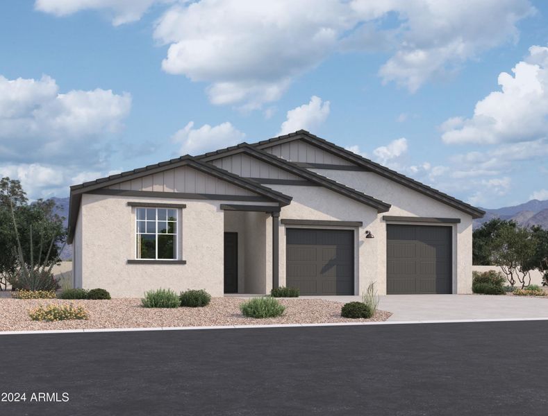 New construction Single-Family house 11878 N Uphoff Drive, Maricopa, AZ 85139 - photo