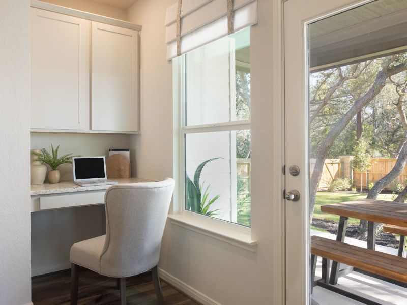 Utilize the spacious flex space as a home office or however best suits your family's needs.
