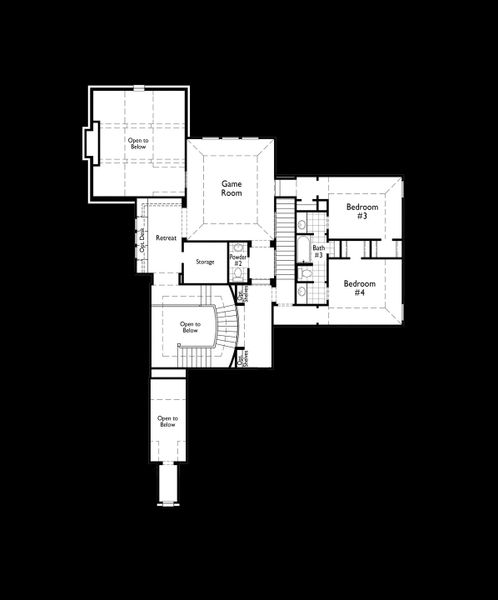 Upstairs Floor Plan