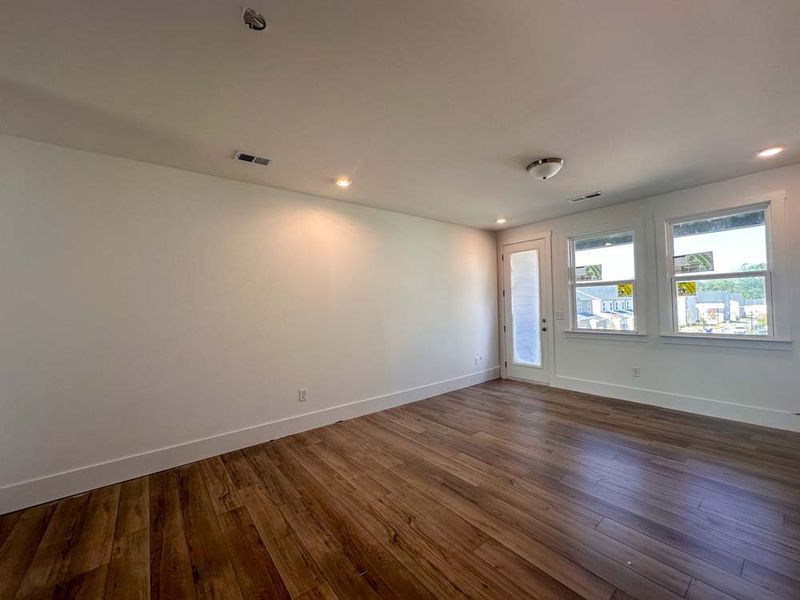 Family Room Construction Progress