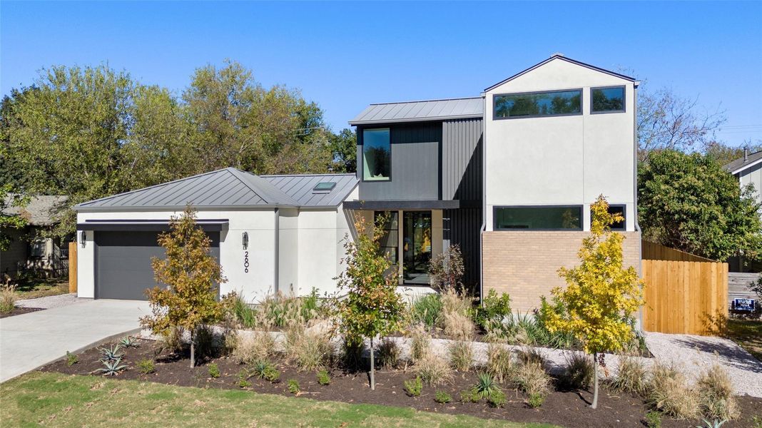 Front of Home - Modern New Construction