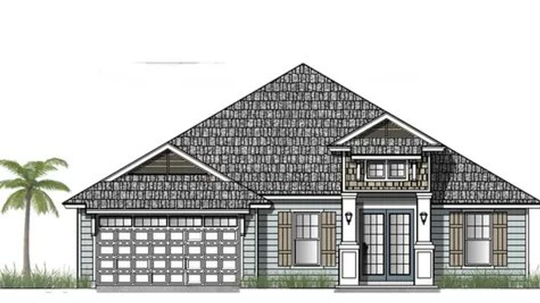 New construction Single-Family house Plan 2502, 49 Courtney Oaks Drive, Saint Augustine, FL 32092 - photo