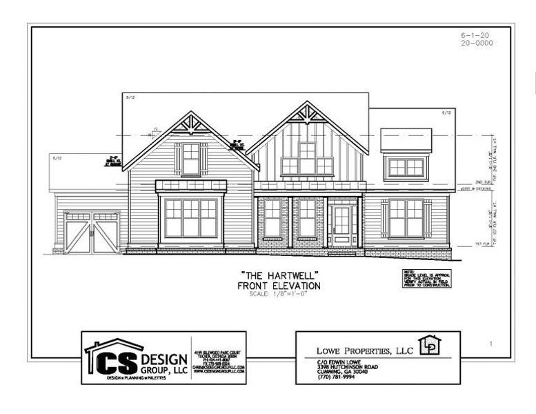 New construction Single-Family house Hartwell, 5509 Castaway Place, Gainesville, GA 30506 - photo