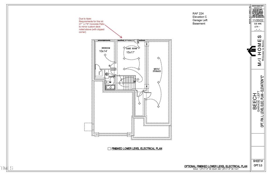 RAF 224 MLS Beech C - Basement Contract