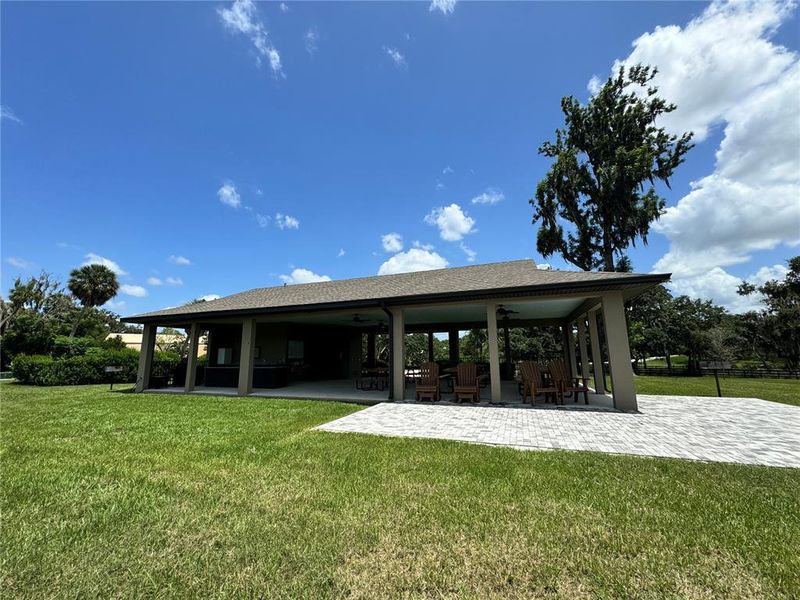 Riverhouse Outdoor Picnic Area