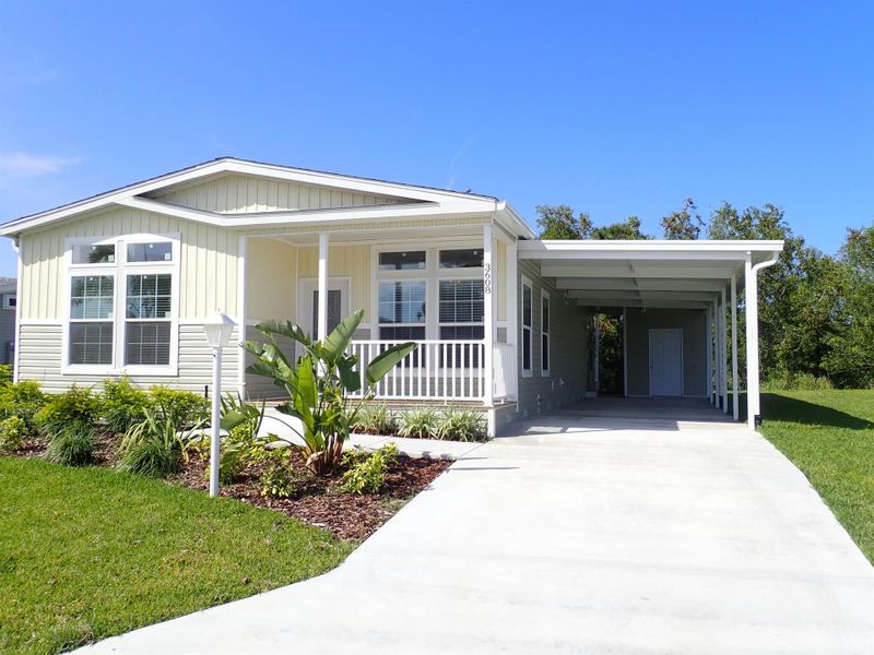 New construction Mobile Home house 3608 Red Tailed Hawk Drive, Port Saint Lucie, FL 34952 - photo
