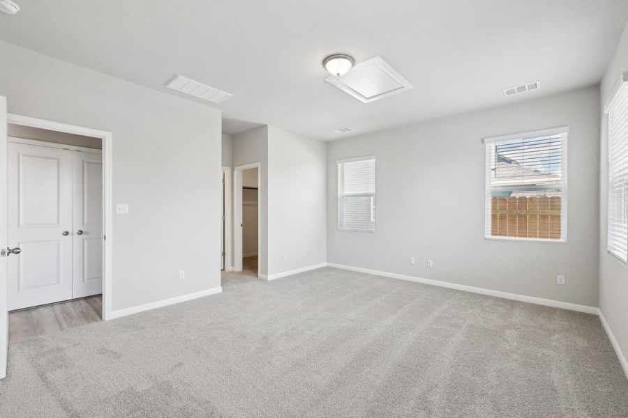 Primary bedroom on main floor