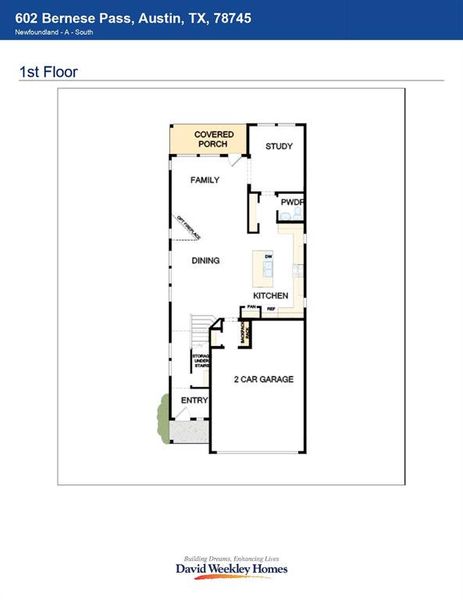 Floor Plan - 1st Floor