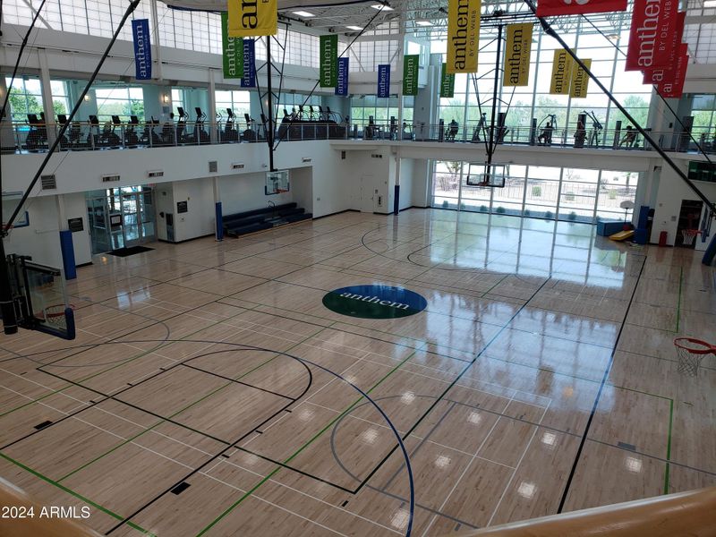Indoor Basketball Court Continued