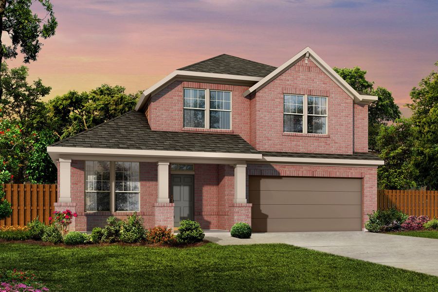 New construction Single-Family house 12458 Diagon Alley, San Antonio, TX 78254 The Clairmont- photo