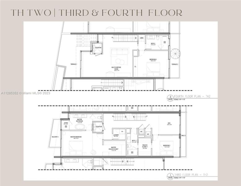 Town House Two Floorplan