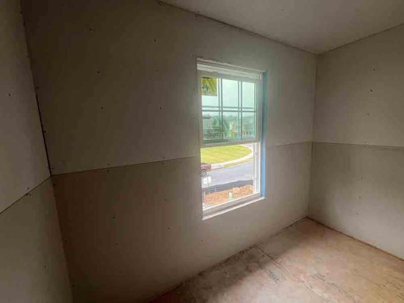 Bedroom Two Walk-in Closet Construction Progress