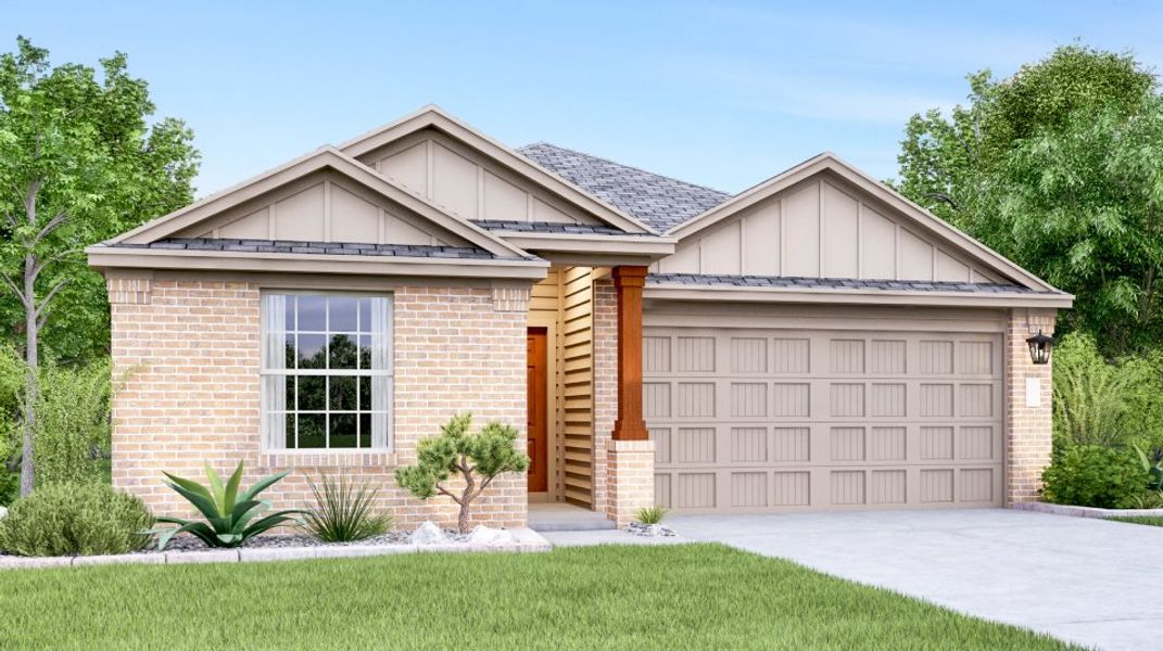 New construction Single-Family house 125 Seminole Drive, San Marcos, TX 78666 Albany- photo