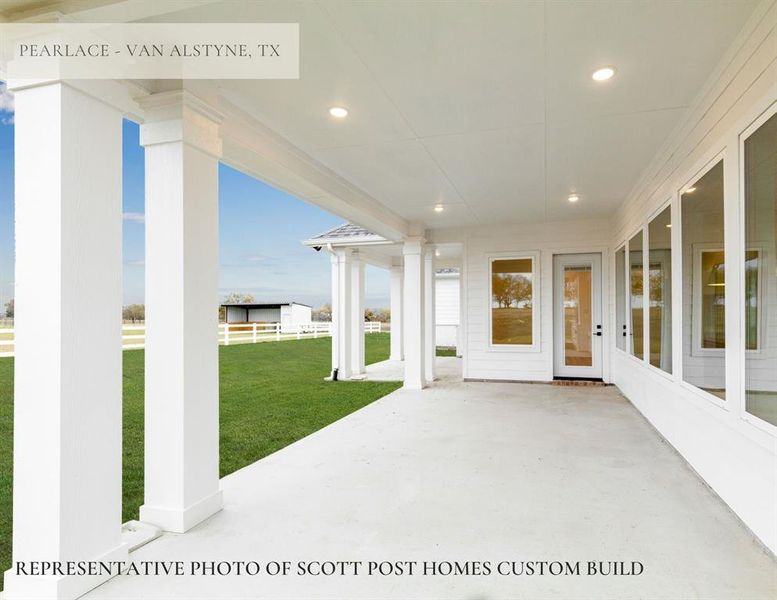 Representative photo of Scott Post Homes custom build