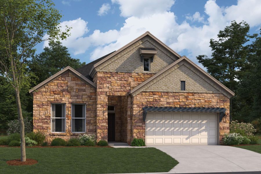 New construction Single-Family house Hamilton II, 1403 North Roger Hanks Parkway, Dripping Springs, TX 78620 - photo