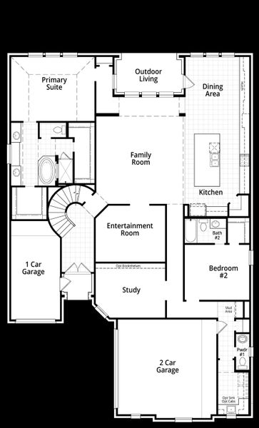 Downstairs Floor Plan