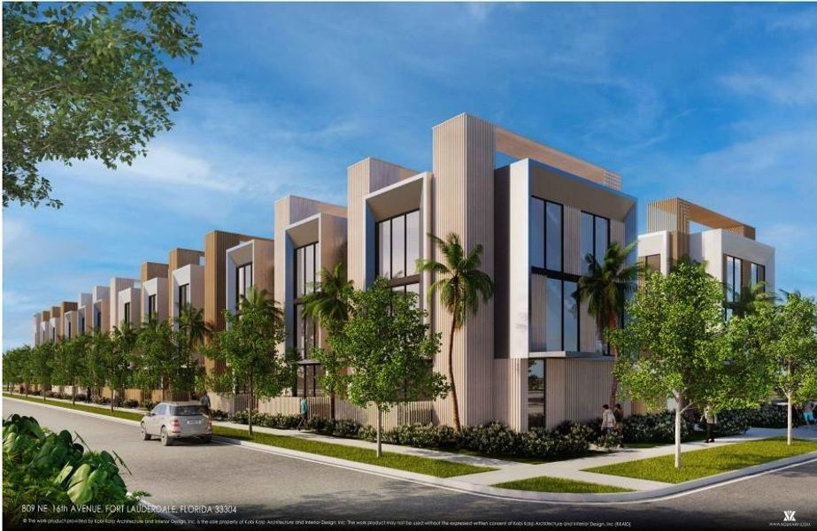 New construction Townhouse house 809 Ne 16Th Avenue 5, Unit 5, Fort Lauderdale, FL 33304 - photo