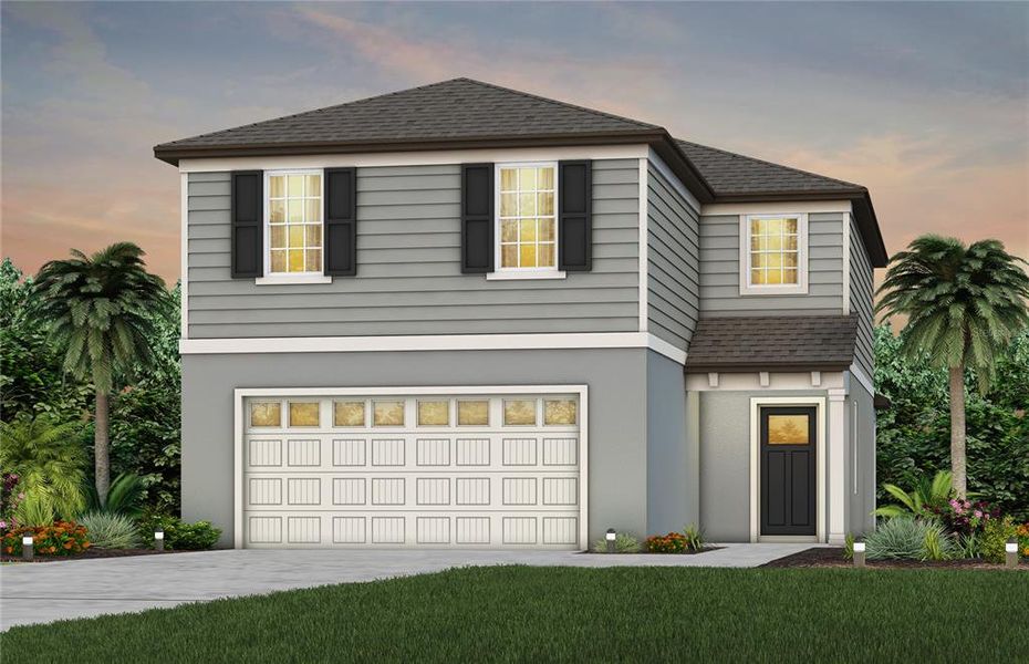 New construction Single-Family house 429 Waterford Drive, Lake Alfred, FL 33850 Talon- photo