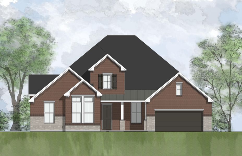 New construction Single-Family house Granbury, 5310 Dream Court, Manvel, TX 77578 - photo