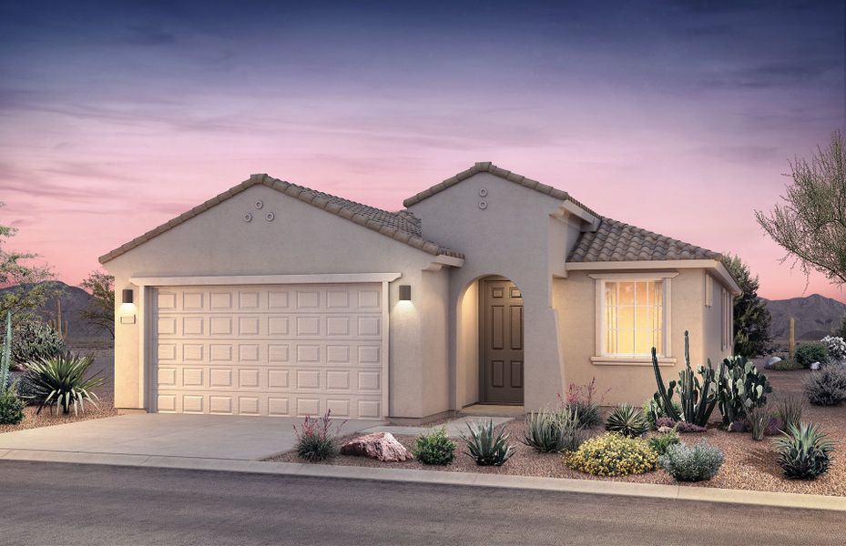 New construction Single-Family house Hewitt II, 6741 West Desert Drive, Phoenix, AZ 85339 - photo