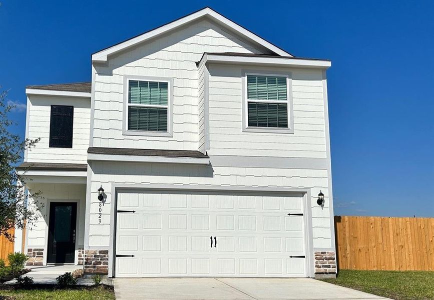 The welcoming exterior of the Mesquite floor plan.