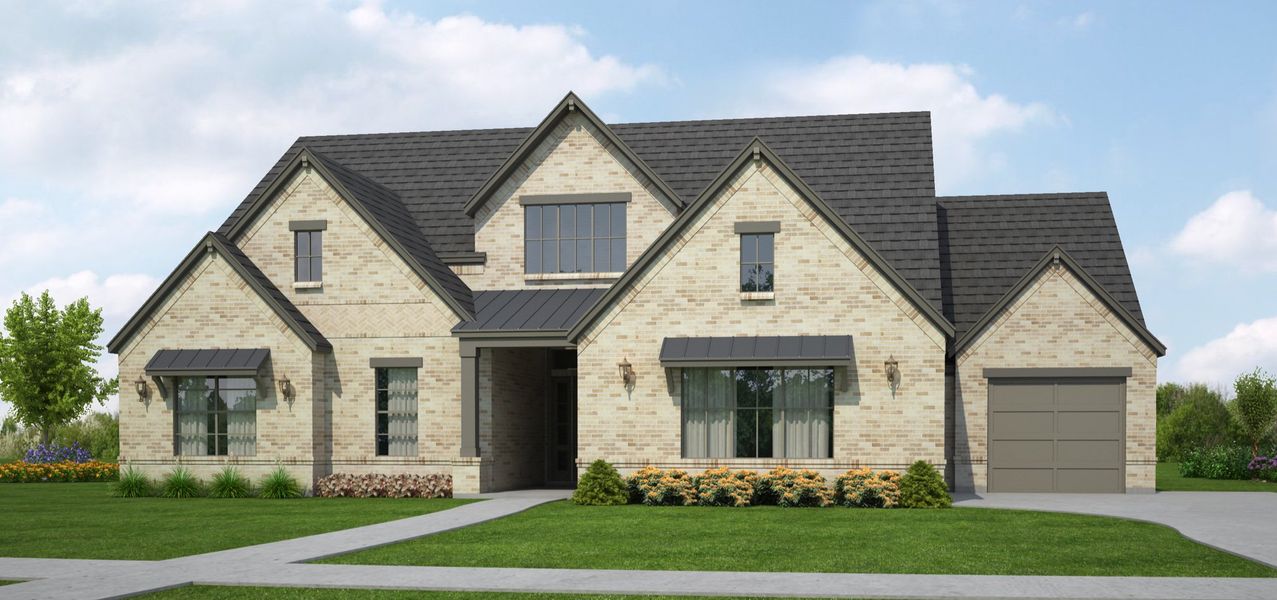 New construction Single-Family house Presley, 7000 The Resort Boulevard, Fort Worth, TX 76179 - photo