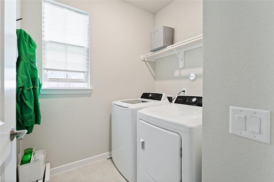 Utility room with Natural Light