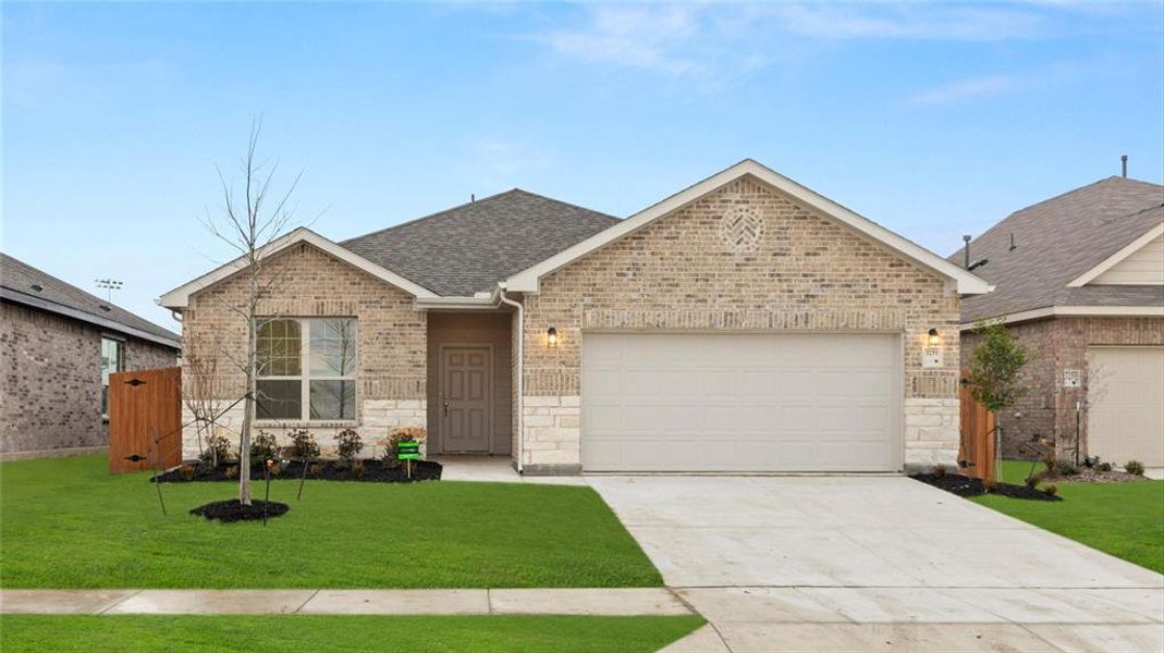 New construction Single-Family house 3251 Apple Creek Avenue, Heartland, TX 75114 Redwood J- photo