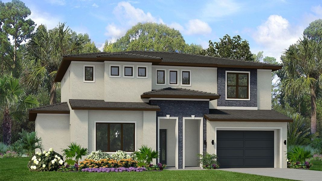 New construction Single-Family house Beachcomber, 6013 Paradiso Grande, Williamsburg, FL 32821 - photo