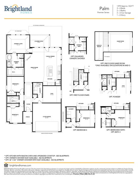New construction Single-Family house Premier Series - Palm, Ridgecrest Lane, Sherman, TX 75092 - photo