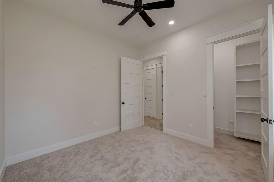 Closets already come with built-ins