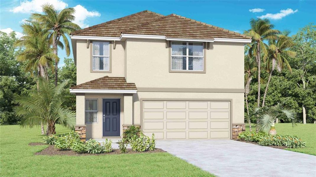 New construction Single-Family house 5330 Berry Bay Avenue, Wimauma, FL 33598 - photo