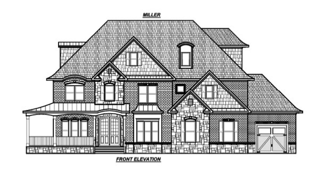 New construction Single-Family house THE MILLER, 3434 Kildaire Farm Road, Cary, NC 27518 - photo