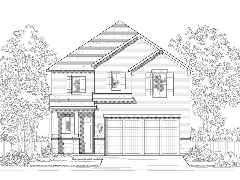 New construction Single-Family house Lincoln Plan, 204 Eagle Point Road, Van Alstyne, TX 75495 - photo