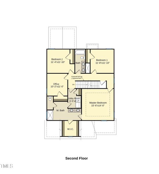 CL 2376 Second Floor Plan