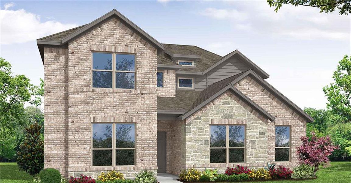 New construction Single-Family house 351 Freestall Drive, Midlothian, TX 76065 Brewer- photo