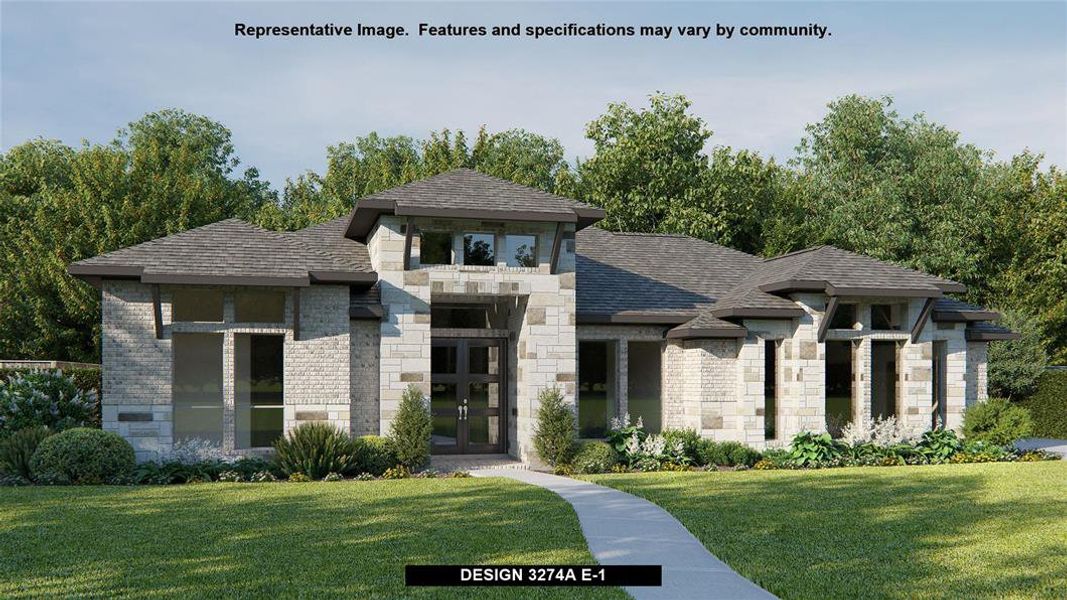 New construction Single-Family house Design 3274A, 331 Falcon Cove, San Antonio, TX 78253 - photo