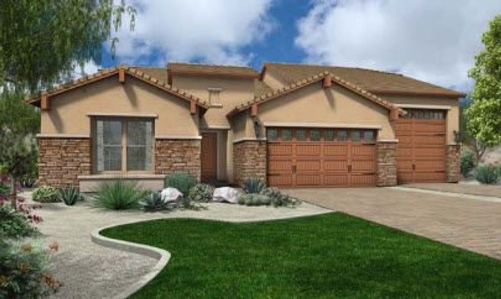 New construction Single-Family house Hayden, 29317 North 223rd Avenue, Wittmann, AZ 85361 - photo