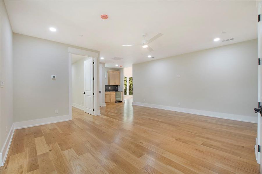 Upstairs living room