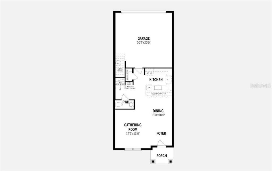 Catalina Floorplan - First Floor