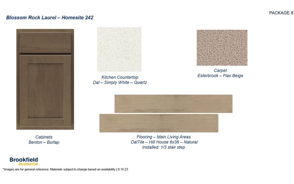 Homesite 242 Design Selections