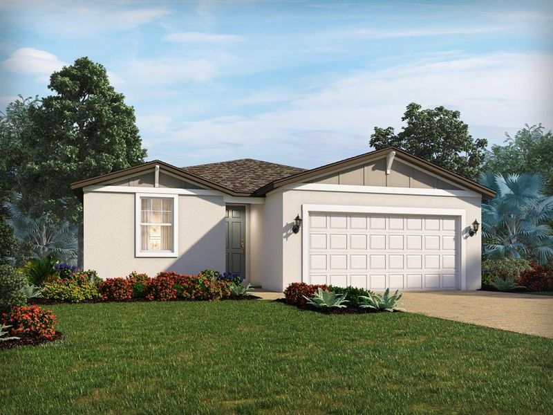 New construction Single-Family house 4651 Sidesaddle Trail, Saint Cloud, FL 34772 Daphne- photo