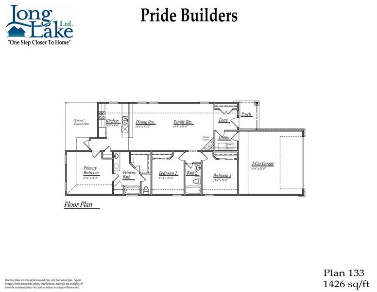 New construction Single-Family house 2138 Emerald Diamond Court, Fresno, TX 77545 Plan 133- photo