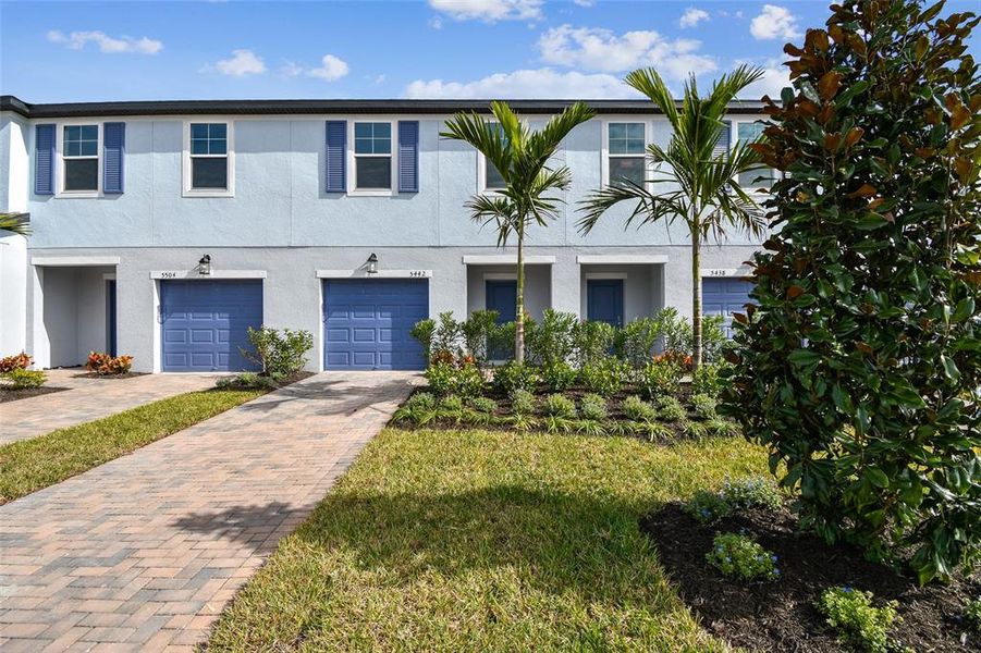 New construction Townhouse house 5715 Tripoli Drive, Palmetto, FL 34221 Alexander - Townhomes- photo