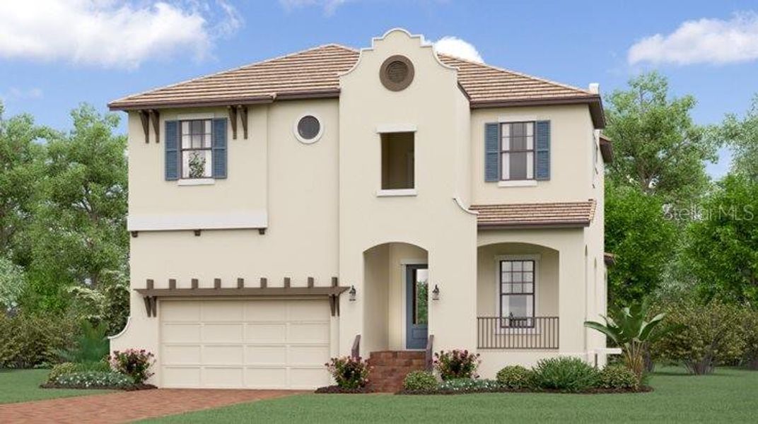 New construction Single-Family house 1112 Seagrape Drive, Ruskin, FL 33570 Biscayne II- photo