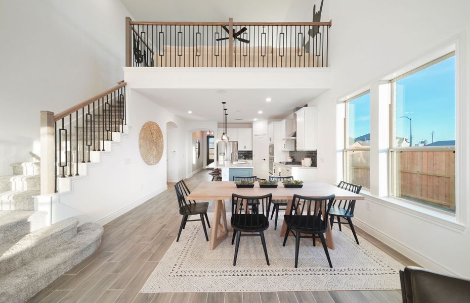 View of Loft Overlooking Cafe and Gathering Room