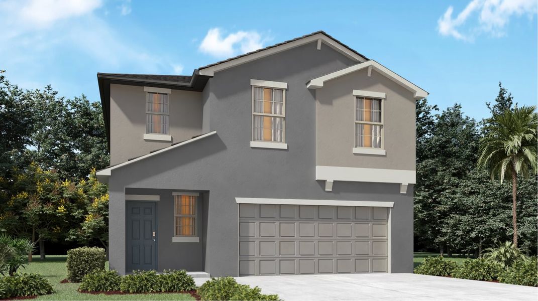 New construction Single-Family house 11328 Lavender Loop, Spring Hill, FL 34609 Atlanta- photo