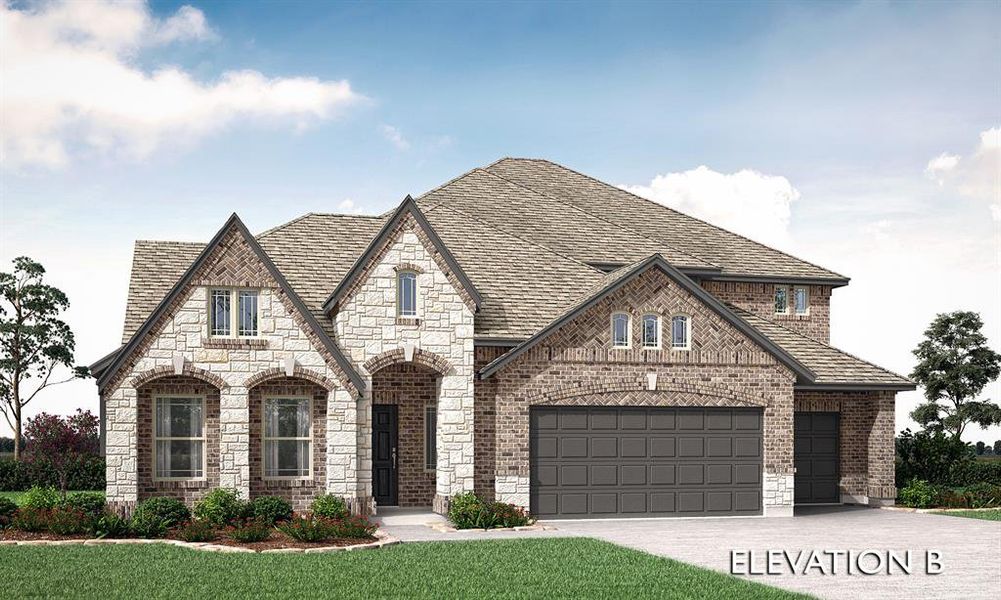 New construction Single-Family house 2128 Charming Forge Road, Forney, TX 75126 Primrose FE V- photo