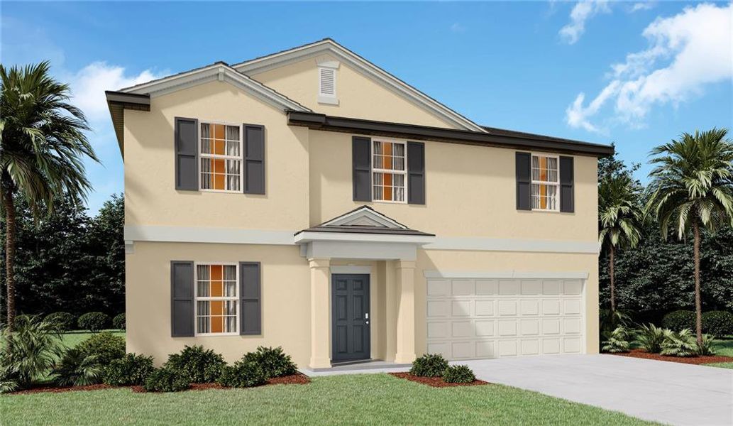 New construction Single-Family house 2282 Gatsby Lane, Lakeland, FL 33801 Raleigh- photo